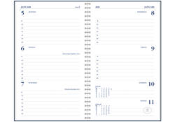 Agendavulling 2027 Ryam Memoplan 7 7dagen/2pagina's wit
