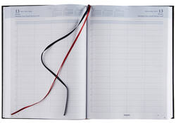 Agenda 2026 Brepols Bremax Santex A4 1dag/2pagina's 8 kolommen bordeaux