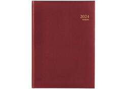 Agenda 2026 Brepols Omega Lima 7dagen/2pagina's bordeaux