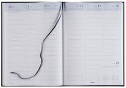 Agenda 2026 Brepols Omega Lima 7dagen/2pagina's blauw