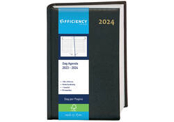 Schoolagenda 2024-2025 18mnd Ryam Efficiency Baladek 1dag /1pagina zwart
