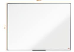 Whiteboard Nobo Classic 90x120cm staal