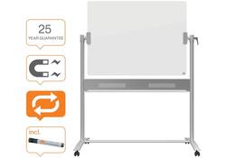 Kantel glasbord Nobo Diamond 90x120cm