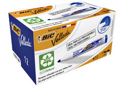 Viltstift Bic Velleda 1701 whiteboard rond large blauw