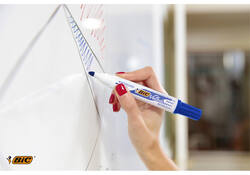 Viltstift Bic Velleda 1701 whiteboard rond large blauw