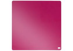 Whiteboard Nobo tegel 36x36cm roze magnetisch