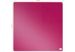 Whiteboard Nobo tegel 36x36cm roze magnetisch