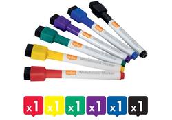 Whiteboardstift Rexel mini assorti