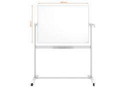 Whiteboard Nobo kantelbord 90x120cm magnetisch emaille