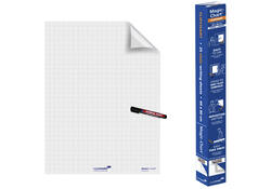 Magic-Chart Legamaster flipchart 60x80cm wit met ruit
