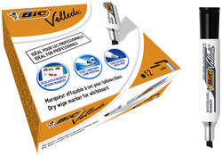 Viltstift Bic Velleda 1781 whiteboard schuin large zwart