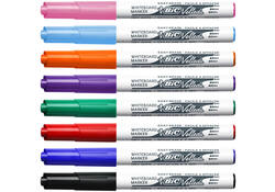 Viltstift Bic Velleda 1741 whiteboard rond medium zwart
