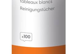 Whiteboardreiniger Nobo pot met 100 stuks