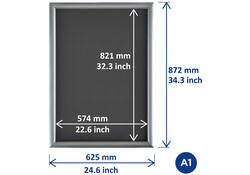 Kliklijst Europel A1 25mm
