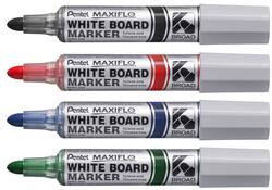 Viltstift Pentel MWL5M Maxiflo whiteboard rond 3mm zwart