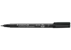 Viltstift Staedtler Lumocolor 318 permanent F zwart