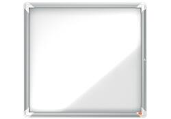 Buitenvitrine Nobo Premium Plus 6x A4 draaideur magnetisch