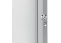 Buitenvitrine Nobo Premium Plus 6x A4 draaideur magnetisch