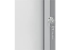 Buitenvitrine Nobo Premium Plus 9x A4 draaideur magnetisch