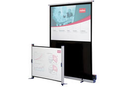 Projectiescherm Nobo draagbaar 162x122cm vloermodel