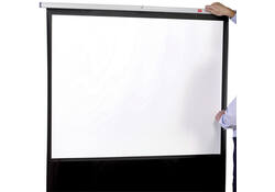 Projectiescherm Nobo draagbaar 162x122cm vloermodel