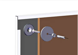 Whiteboard Legamaster Board-Up 75x75cm