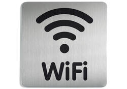 Infobord pictogram Durable 4786 vierkant wifi 150mm