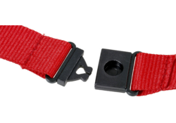 Badgekoord Europel rood