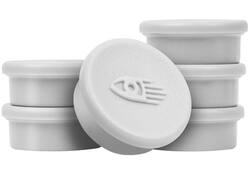 Magneet Legamaster 20mm 250gr wit 8stuks