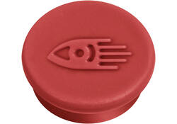 Magneet Legamaster 20mm 250gr rood 8stuks