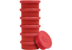 Magneet Legamaster 20mm 250gr rood 8stuks