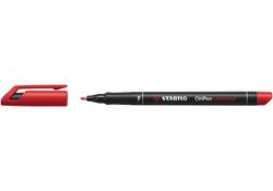 Viltstift STABILO OHpen 842/40 permanent rond fijn rood