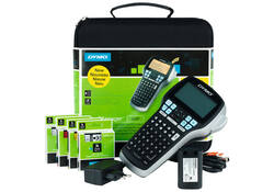 Labelprinter Dymo LabelManager 420P draagbaar abc 19mm zwart in koffer
