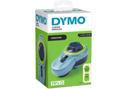 Lettertang Dymo Junior embossing blauw