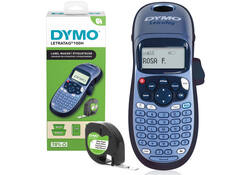 Labelprinter Dymo LetraTag 100H draagbaar abc 12mm blauw