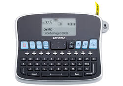 Labelprinter Dymo LabelManager 360D draagbaar qwerty 19mm zwart