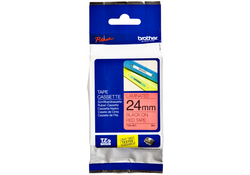 Labeltape Brother P-touch TZE-451 24mm zwart op rood