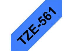 Labeltape Brother P-touch TZE-561 36mm zwart op blauw