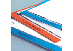 Labeltape Dymo LabelManager D1 polyester 12mm zwart op transparant