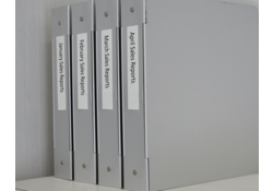 Labeltape Dymo LabelManager D1 polyester 24mm zwart op wit