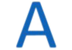 Labeltape Dymo LabelManager D1 polyester 9mm blauw op wit