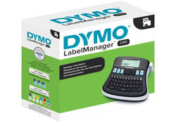 Labelprinter Dymo LabelManager 210D+ draagbaar qwerty 12mm zwart