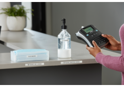 Labelprinter Dymo LabelManager 210D+ draagbaar azerty 12mm zwart