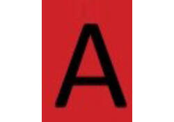Labeltape Dymo LabelManager D1 polyester 9mm zwart op rood