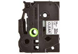 Labeltape Brother P-touch TZE-161 36mm zwart op transparant