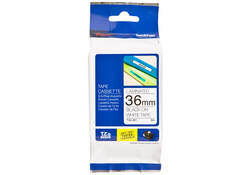 Labeltape Brother P-touch TZE-261 36mm zwart op wit