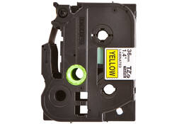Labeltape Brother P-touch TZE-661 36mm zwart op geel