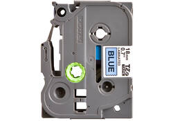 Labeltape Brother P-touch TZE-541 18mm zwart op blauw