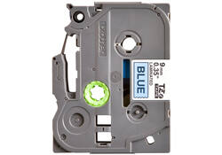 Labeltape Brother P-touch TZE-521 9mm zwart op blauw