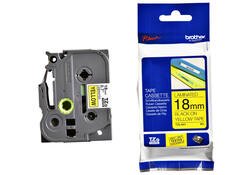 Labeltape Brother P-touch TZE-641 18mm zwart op geel